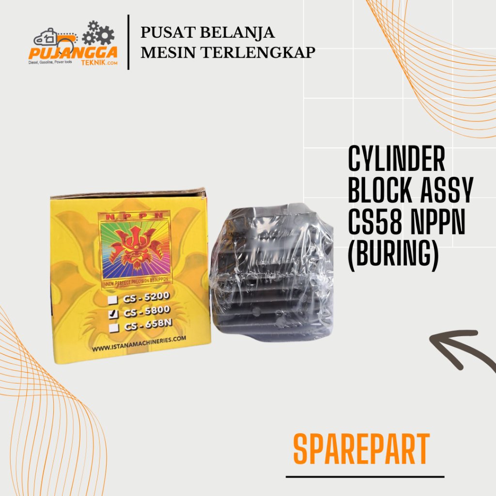 CYLINDER BLOCK ASSY CS58 NPPN (Buring)