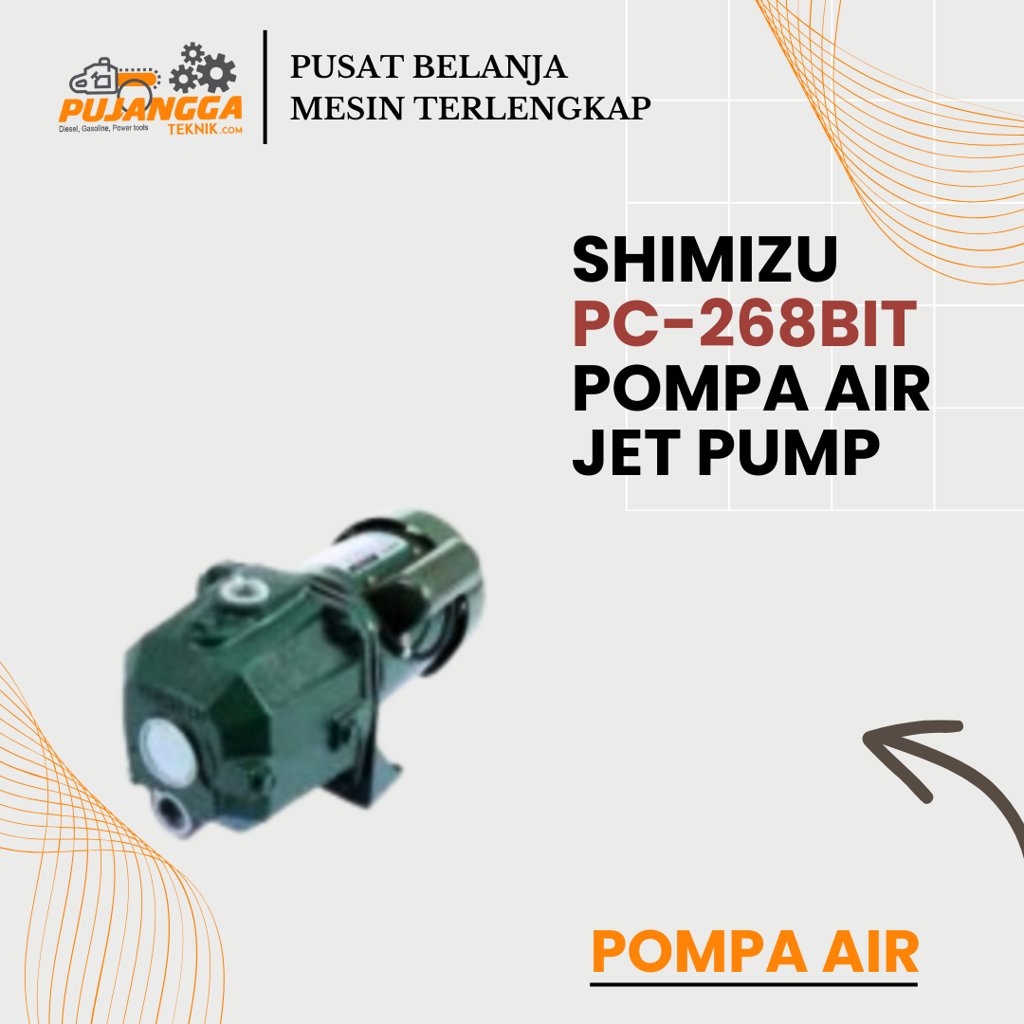 SHIMIZU PC-268BIT POMPA AIR JET PUMP