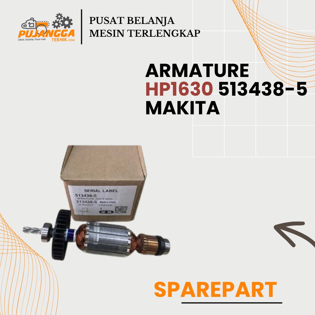 ARMATURE HP1630 513438-5 MAKITA