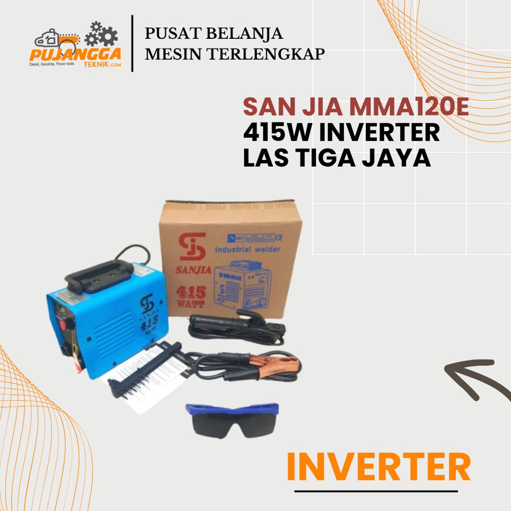 SAN JIA MMA120E 415W INVERTER LAS TIGA JAYA