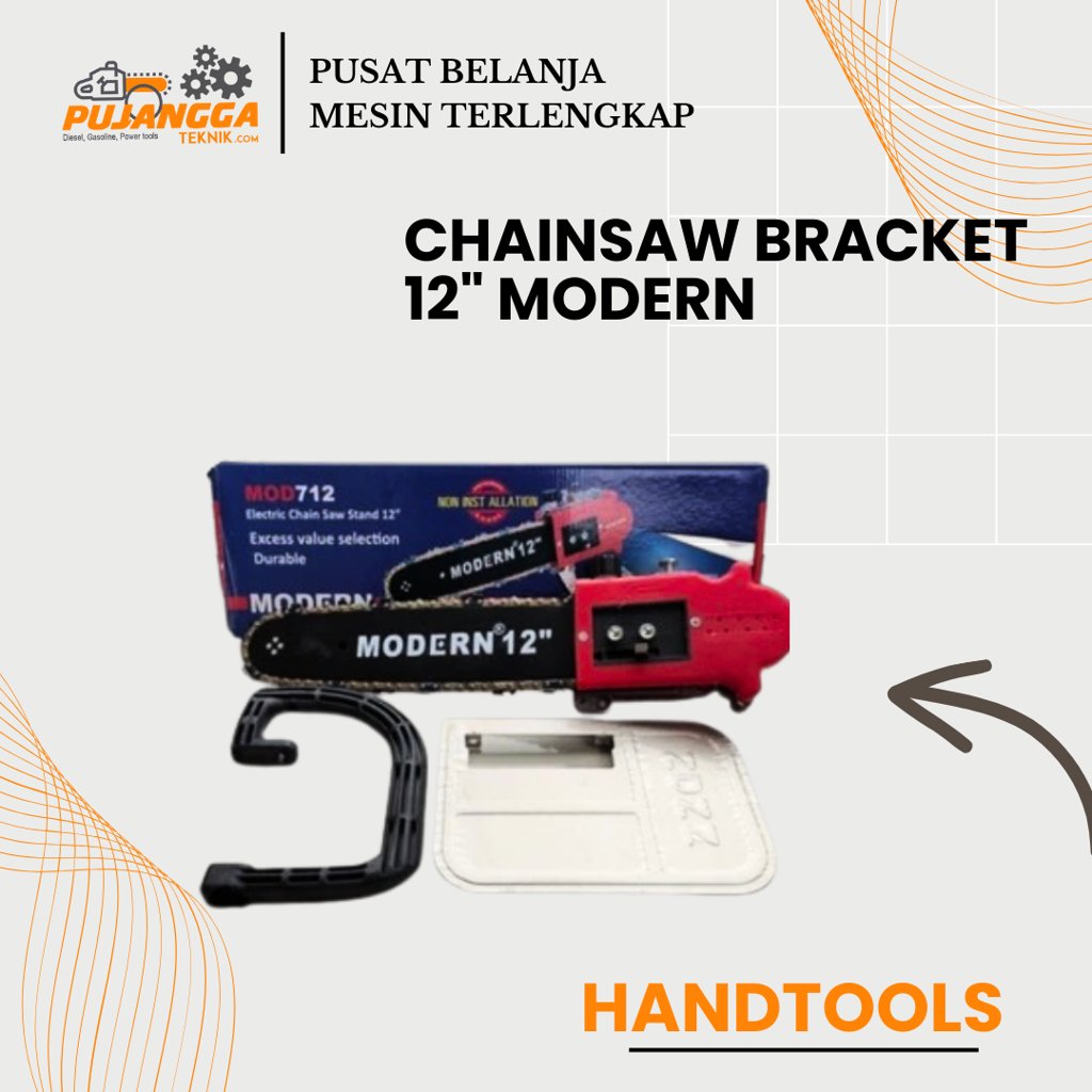 CHAINSAW BRACKET 12" MODERN