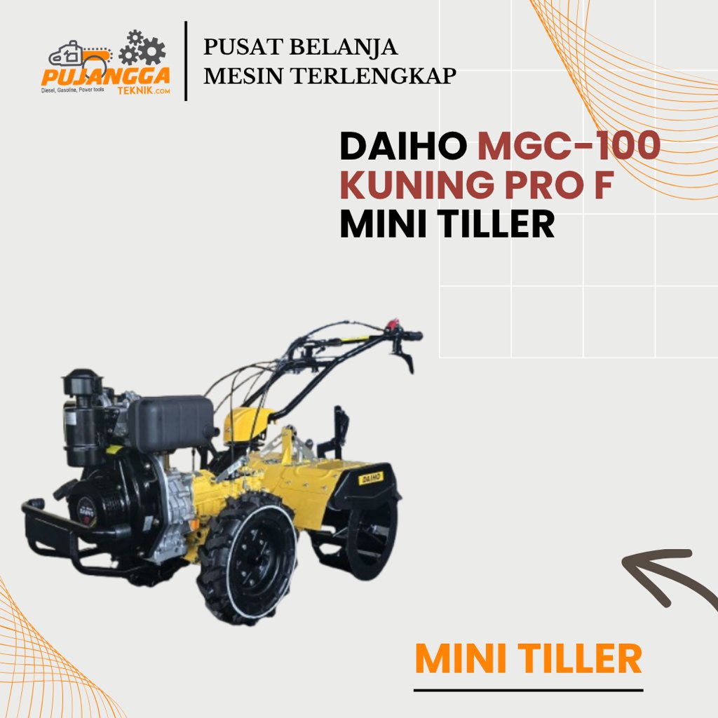 DAIHO MGC-100 KUNING PRO F MINI TILLER