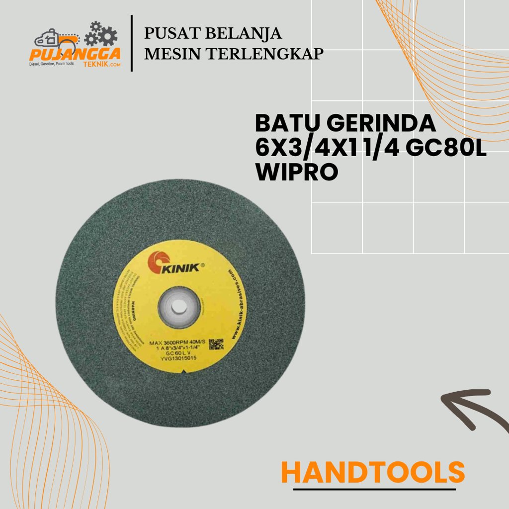BATU GERINDA 6x3/4x1 1/4 GC80L WIPRO