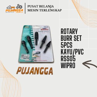 ROTARY BURR SET 5pcs KAYU/PVC RSS05 WIPRO