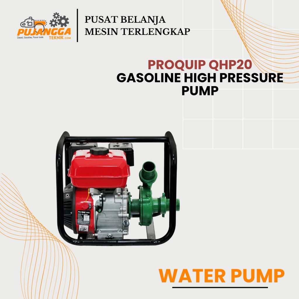PROQUIP QHP20 GASOLINE HIGH PRESSURE PUMP
