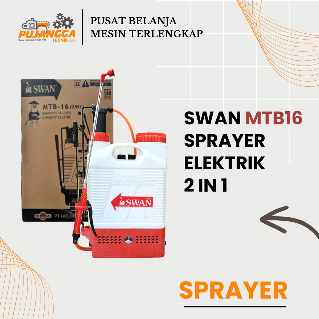 SWAN MTB16 SPRAYER ELEKTRIK 2 IN 1