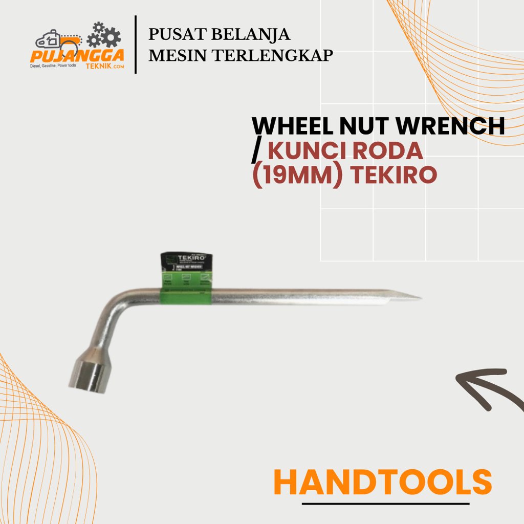 WHEEL NUT WRENCH / KUNCI RODA (19mm) TEKIRO