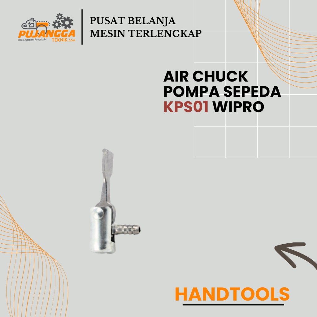 AIR CHUCK POMPA SEPEDA KPS01 WIPRO