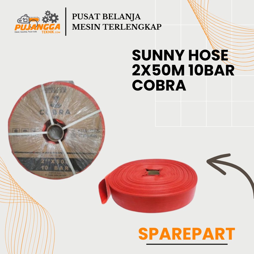 SUNNY HOSE 2x50m 10BAR COBRA