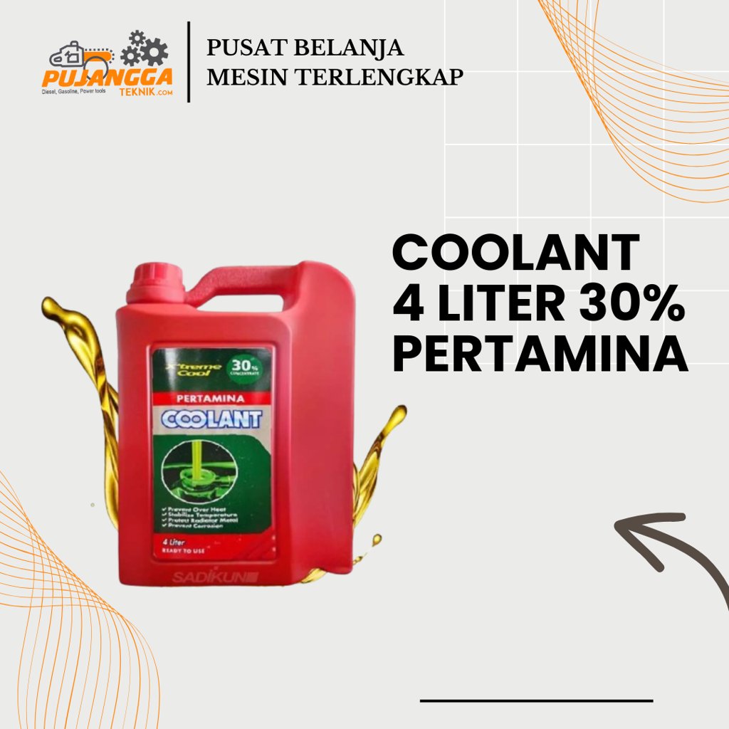 COOLANT 4 liter 30% PERTAMINA