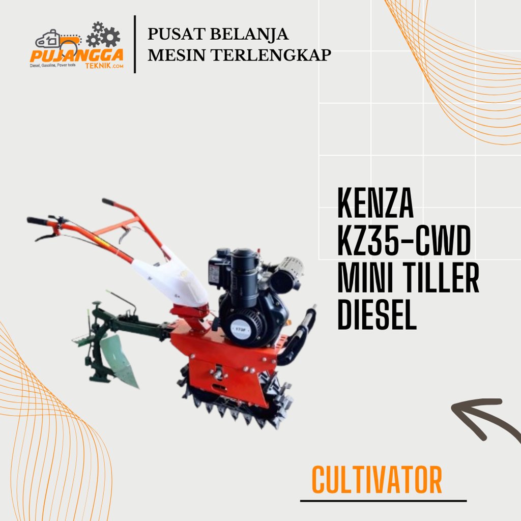 KENZA KZ35-CWD MINI TILLER DIESEL