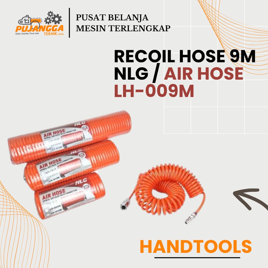 RECOIL HOSE 9m NLG / AIR HOSE LH-009M