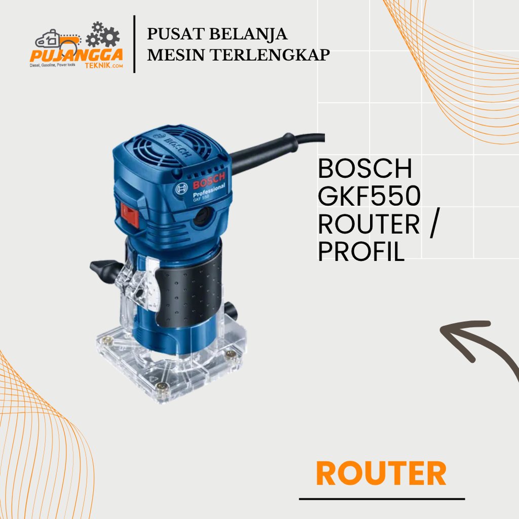BOSCH GKF550 ROUTER / PROFIL