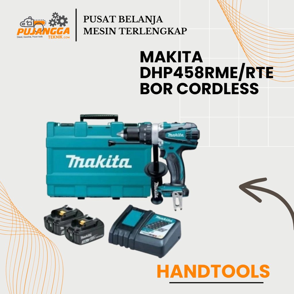 MAKITA DHP458RME/RTE BOR CORDLESS