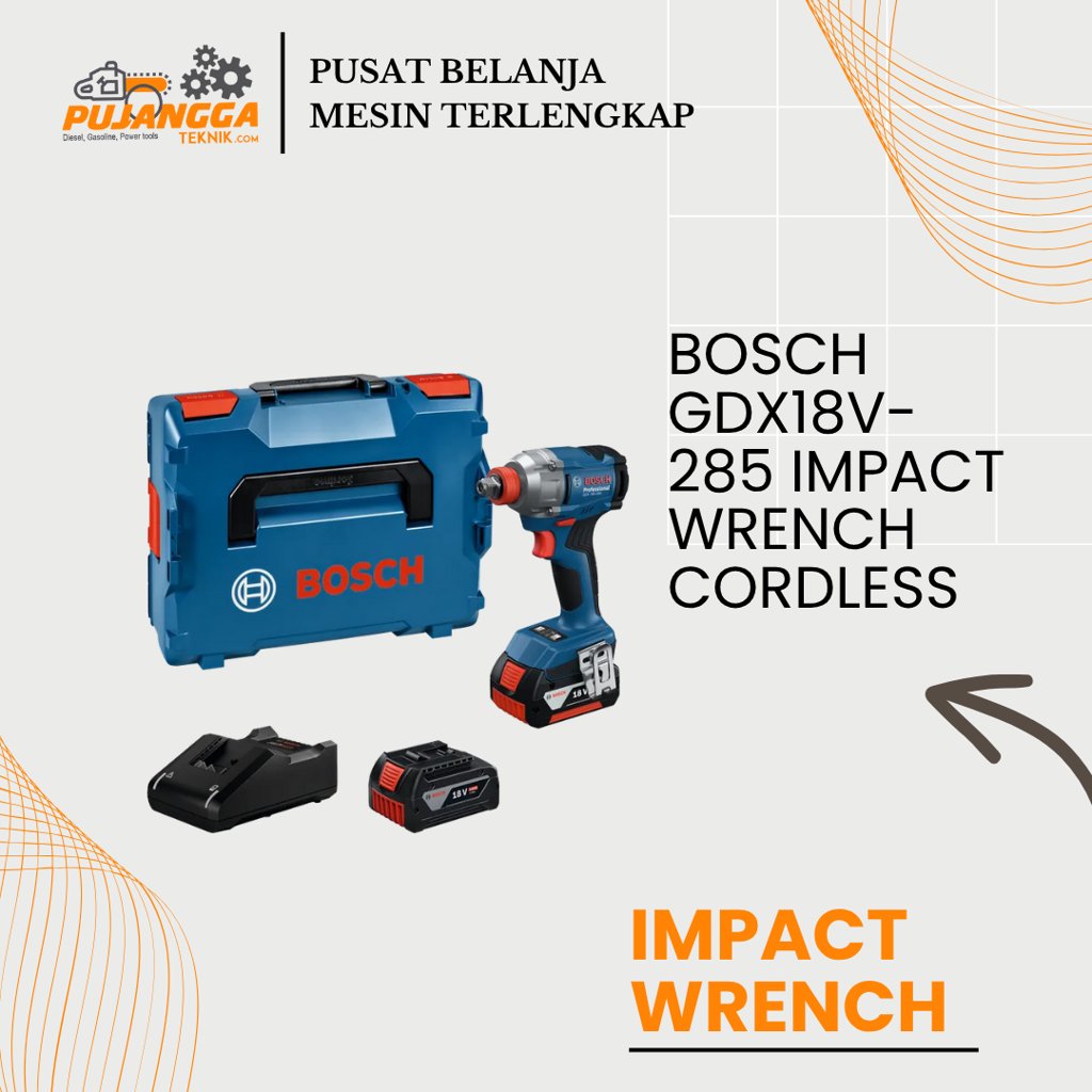 BOSCH GDX18V-285 IMPACT WRENCH CORDLESS