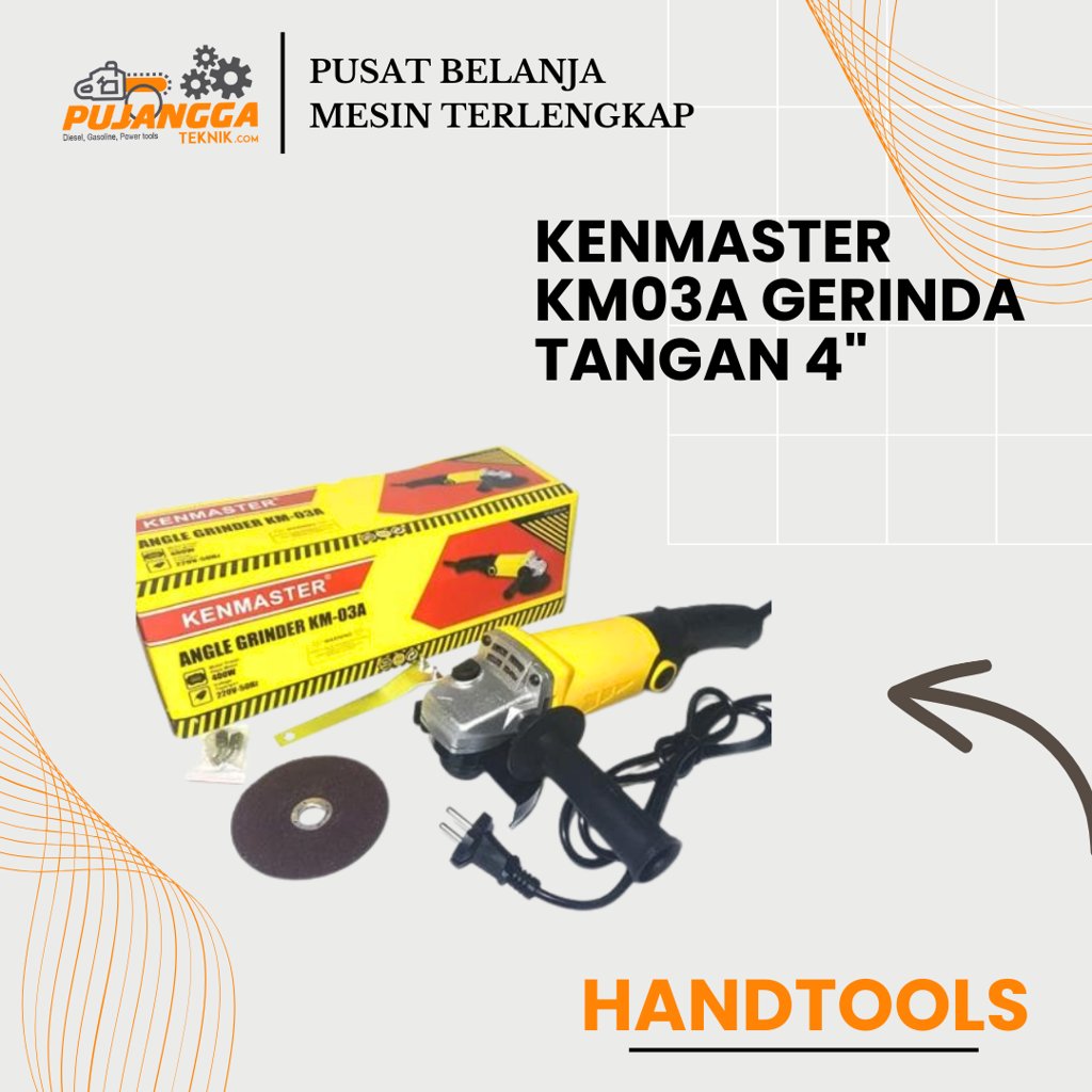 KENMASTER KM03A GERINDA TANGAN 4"