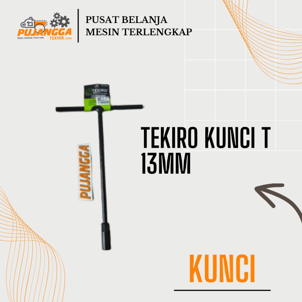 KUNCI T 13mm TEKIRO