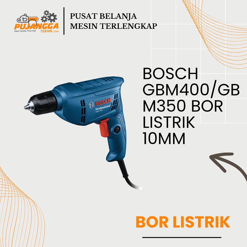 BOSCH GBM400/GBM350 BOR LISTRIK 10mm