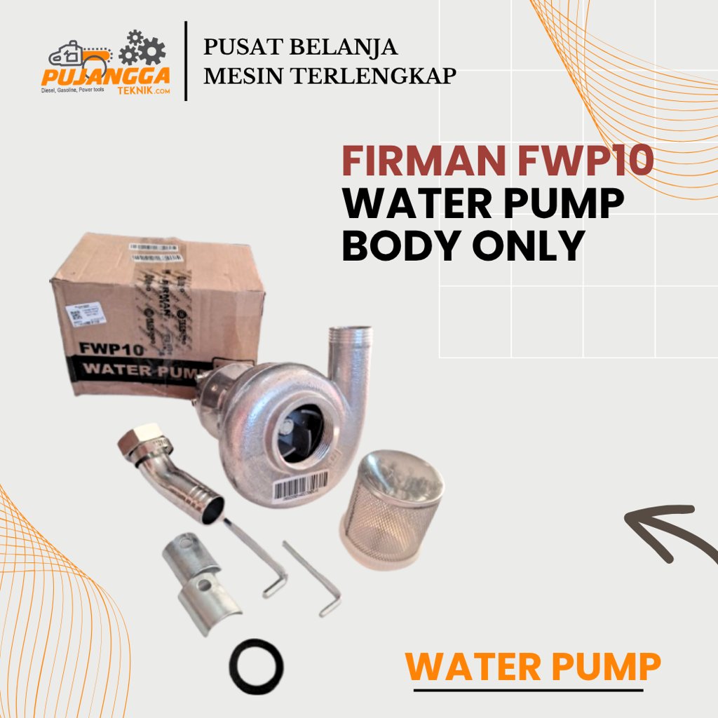 FIRMAN FWP10 WATER PUMP BODY ONLY