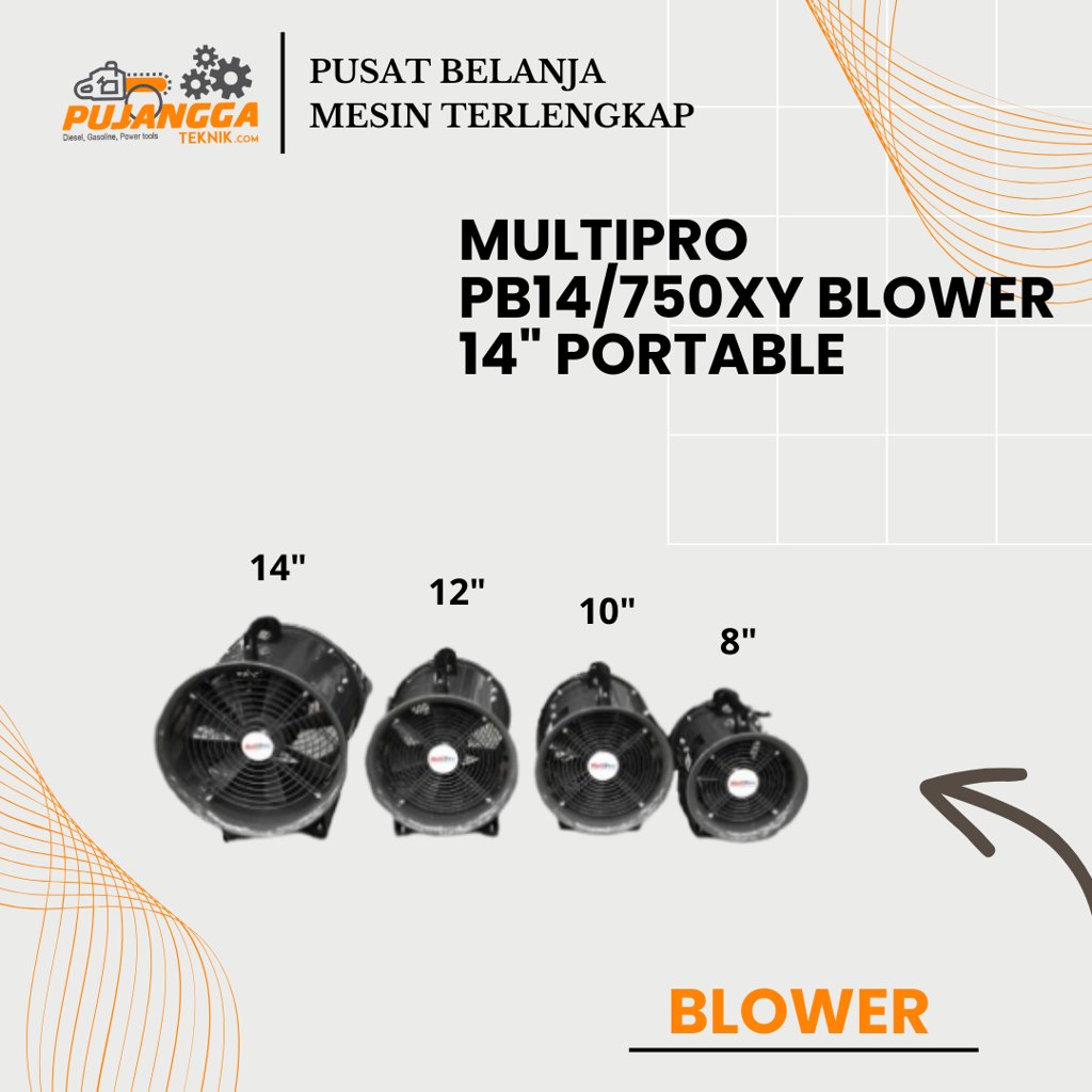 MULTIPRO PB14/750XY BLOWER 14" PORTABLE