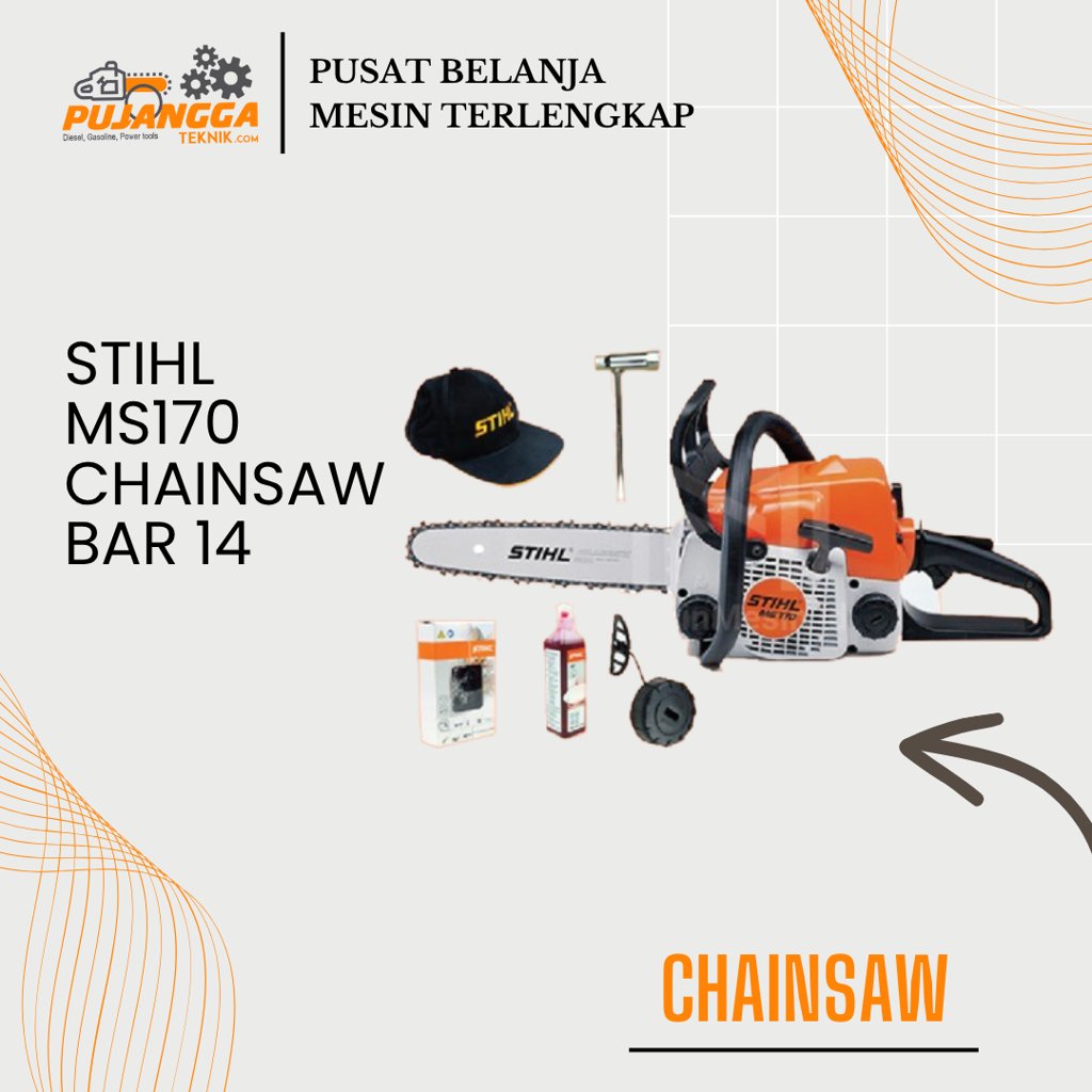 STIHL MS170 CHAINSAW BAR 14"