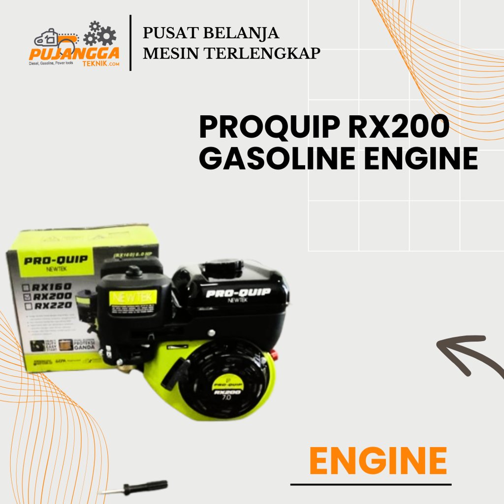 PROQUIP RX200 GASOLINE ENGINE