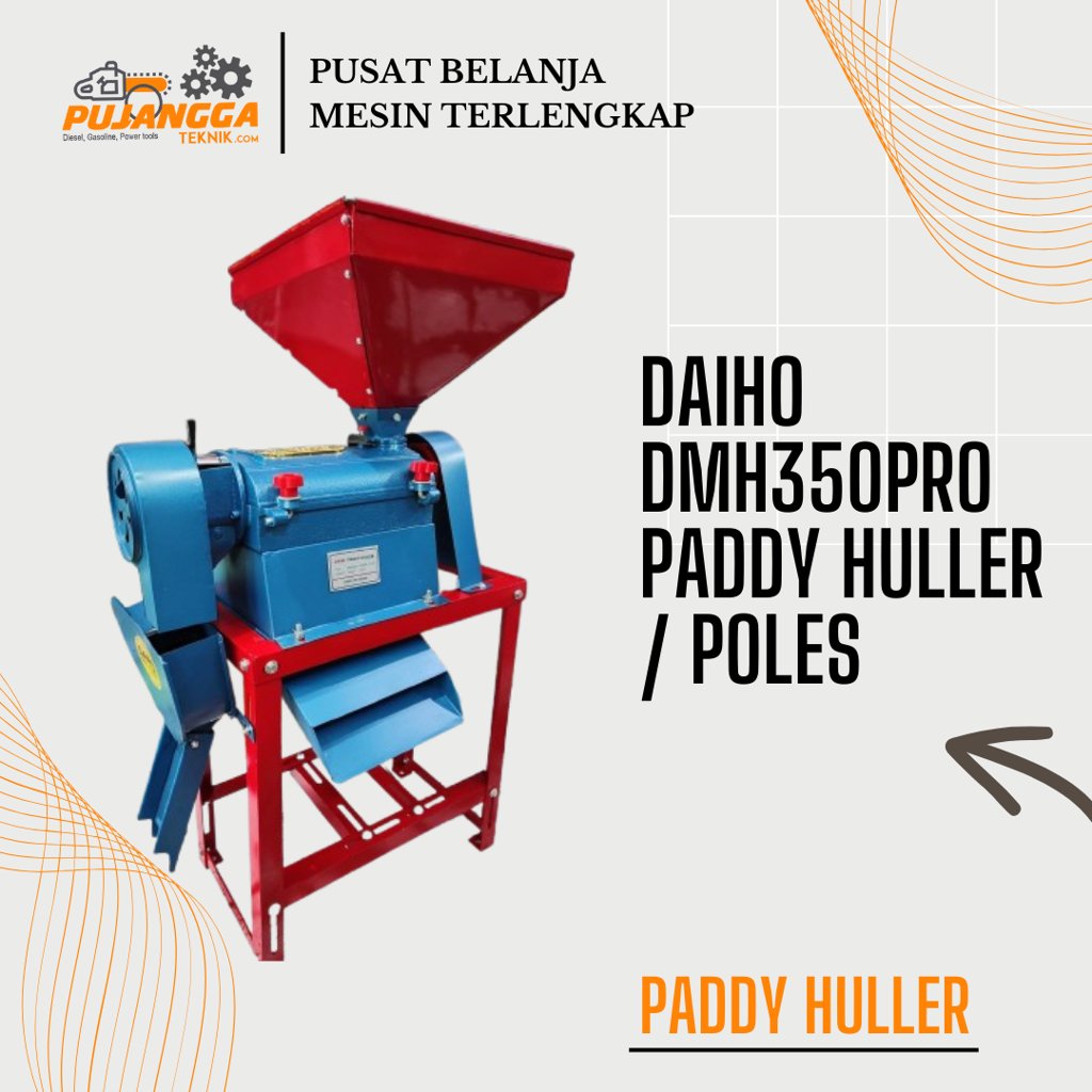 DAIHO DMH350PRO PADDY HULLER / POLES