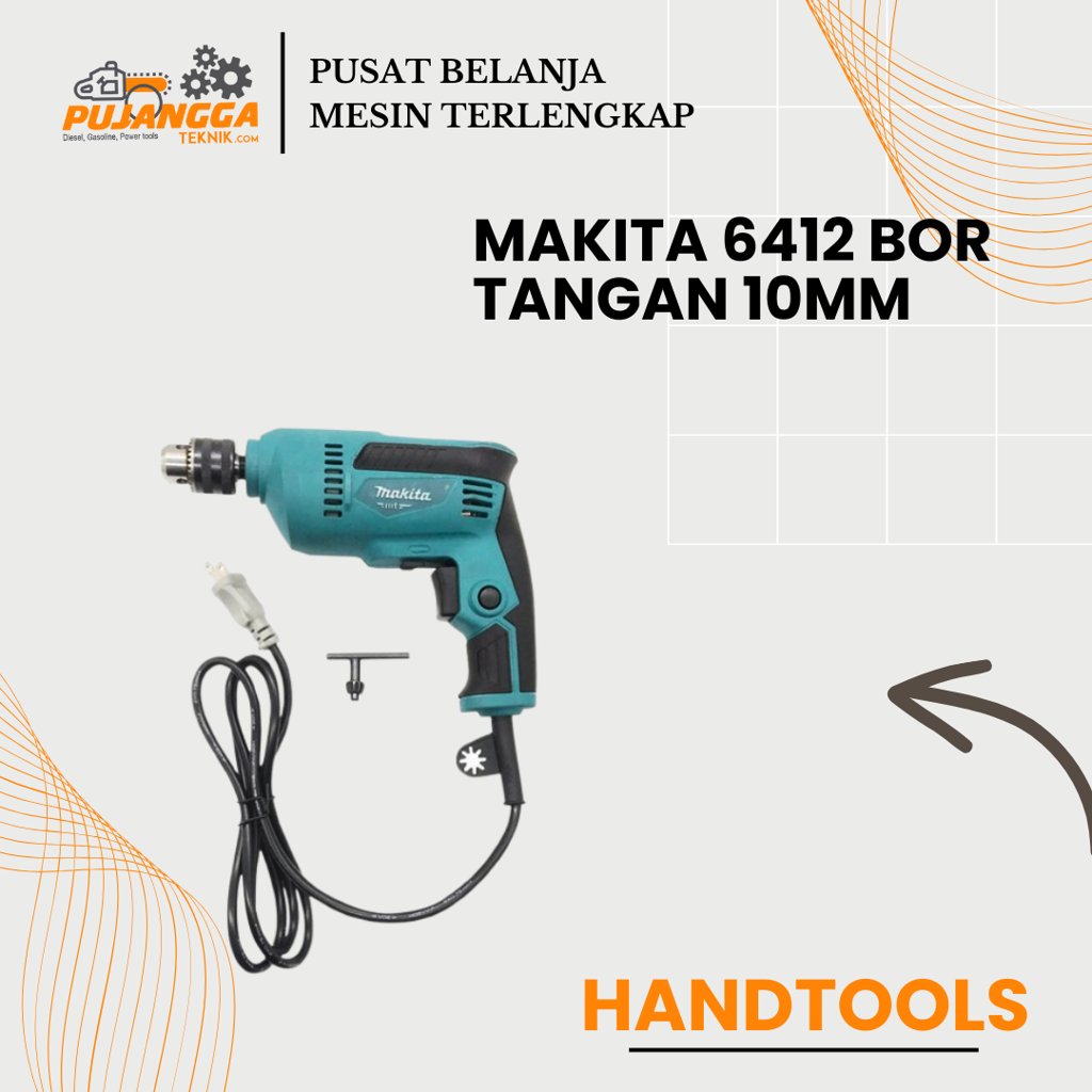 MAKITA 6412 BOR TANGAN 10mm