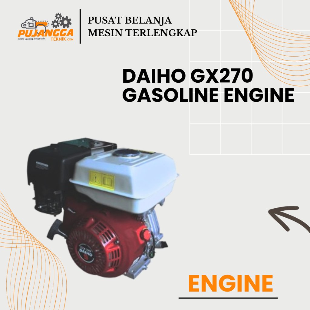 DAIHO GX270 GASOLINE ENGINE