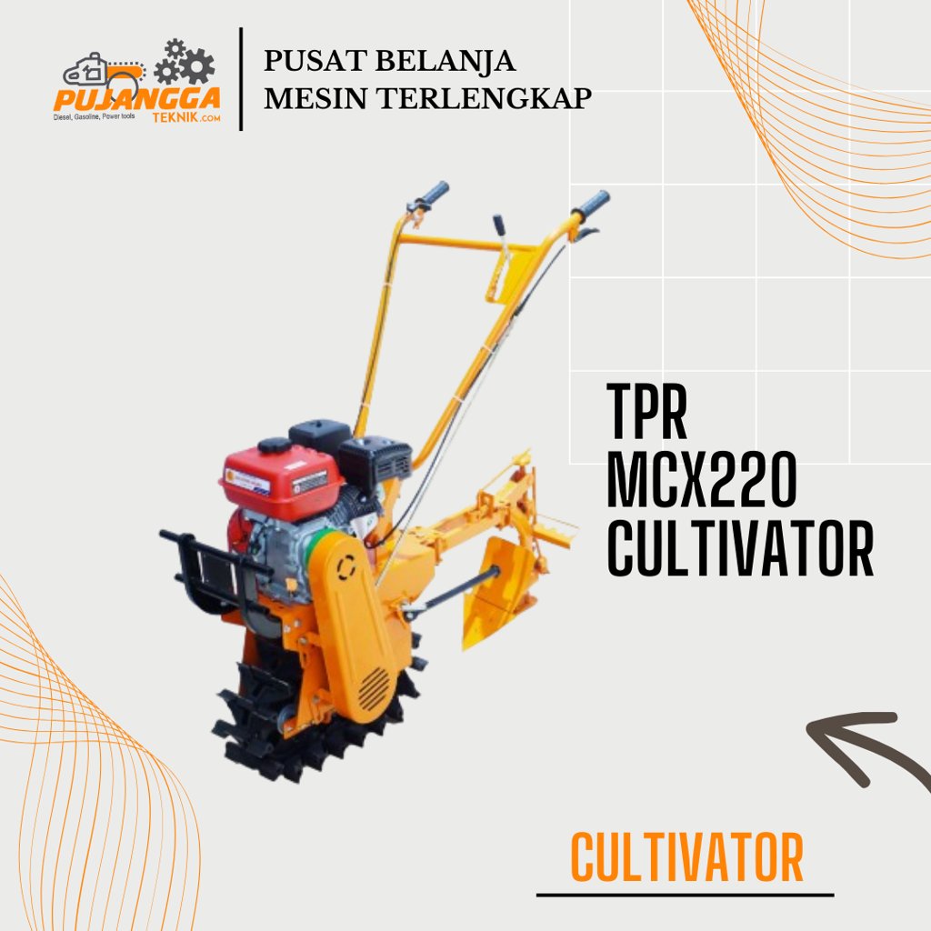 TPR MCX220 + GENERAL 170F CULTIVATOR SET