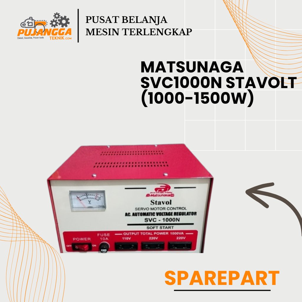 MATSUNAGA SVC1000N STAVOLT (1000-1500W)