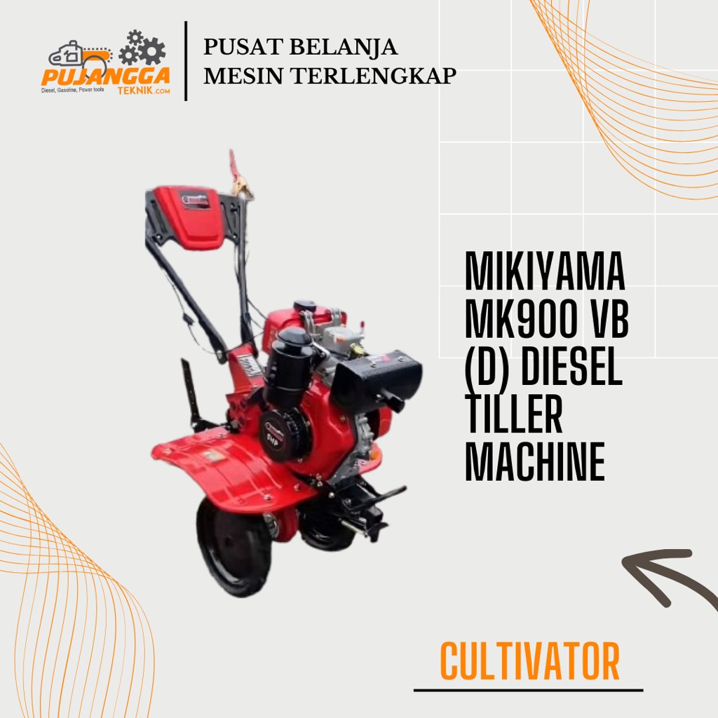 MIKIYAMA MK900 VB (D) DIESEL TILLER MACHINE