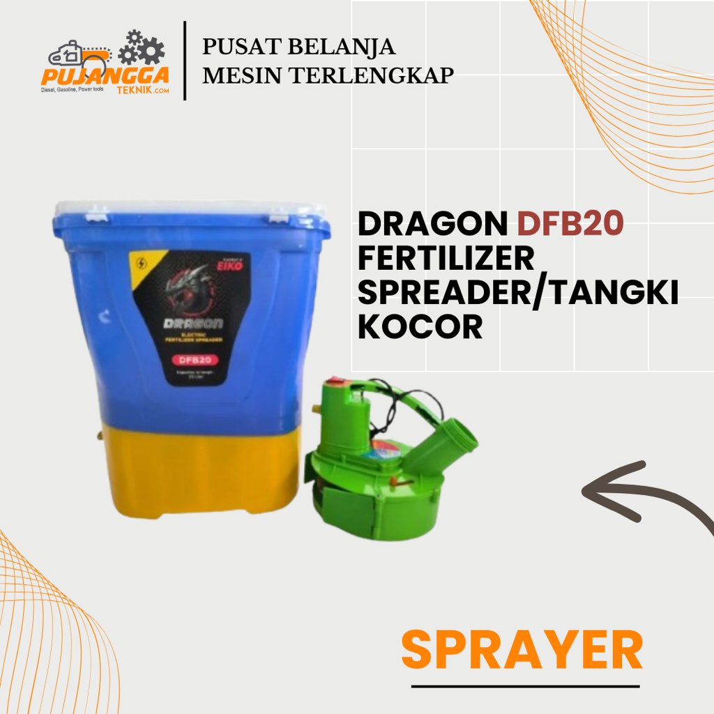 DRAGON DFB20 FERTILIZER SPREADER/TANGKI KOCOR