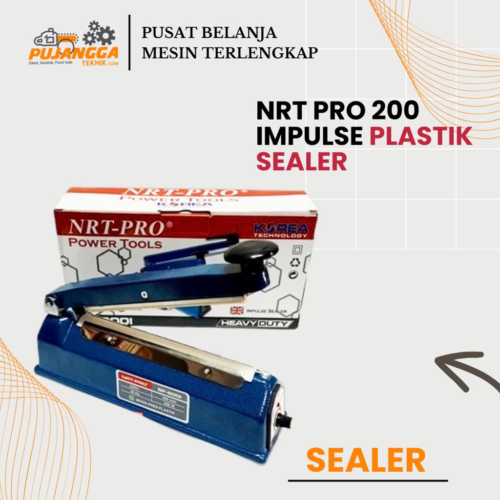 NRT PRO 200 IMPULSE PLASTIK SEALER