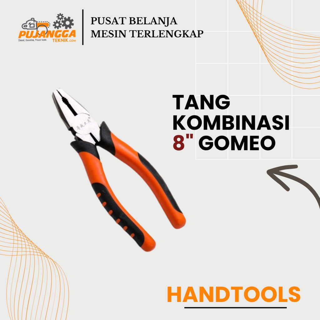 TANG KOMBINASI 8" GOMEO