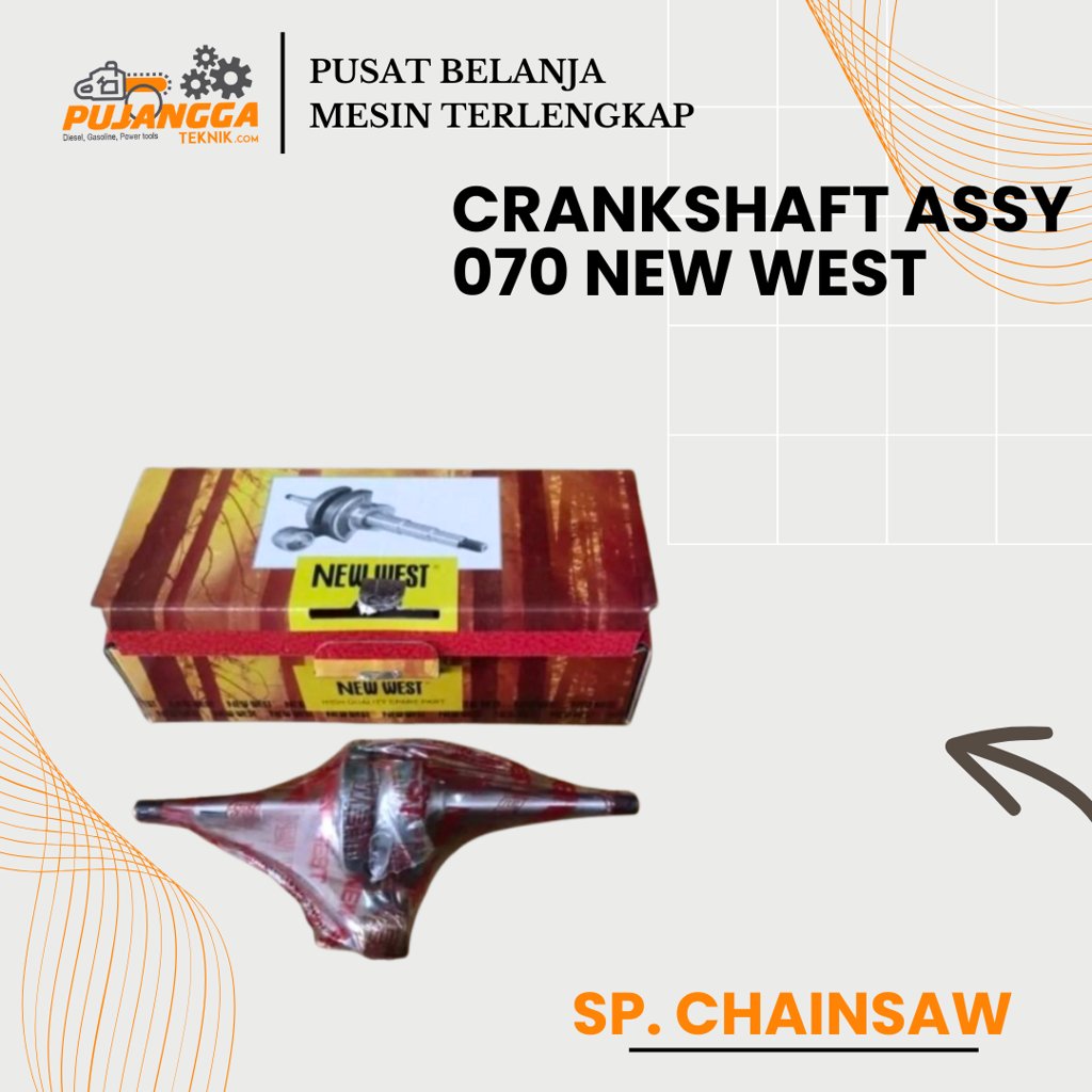 CRANKSHAFT ASSY 070 NEW WEST