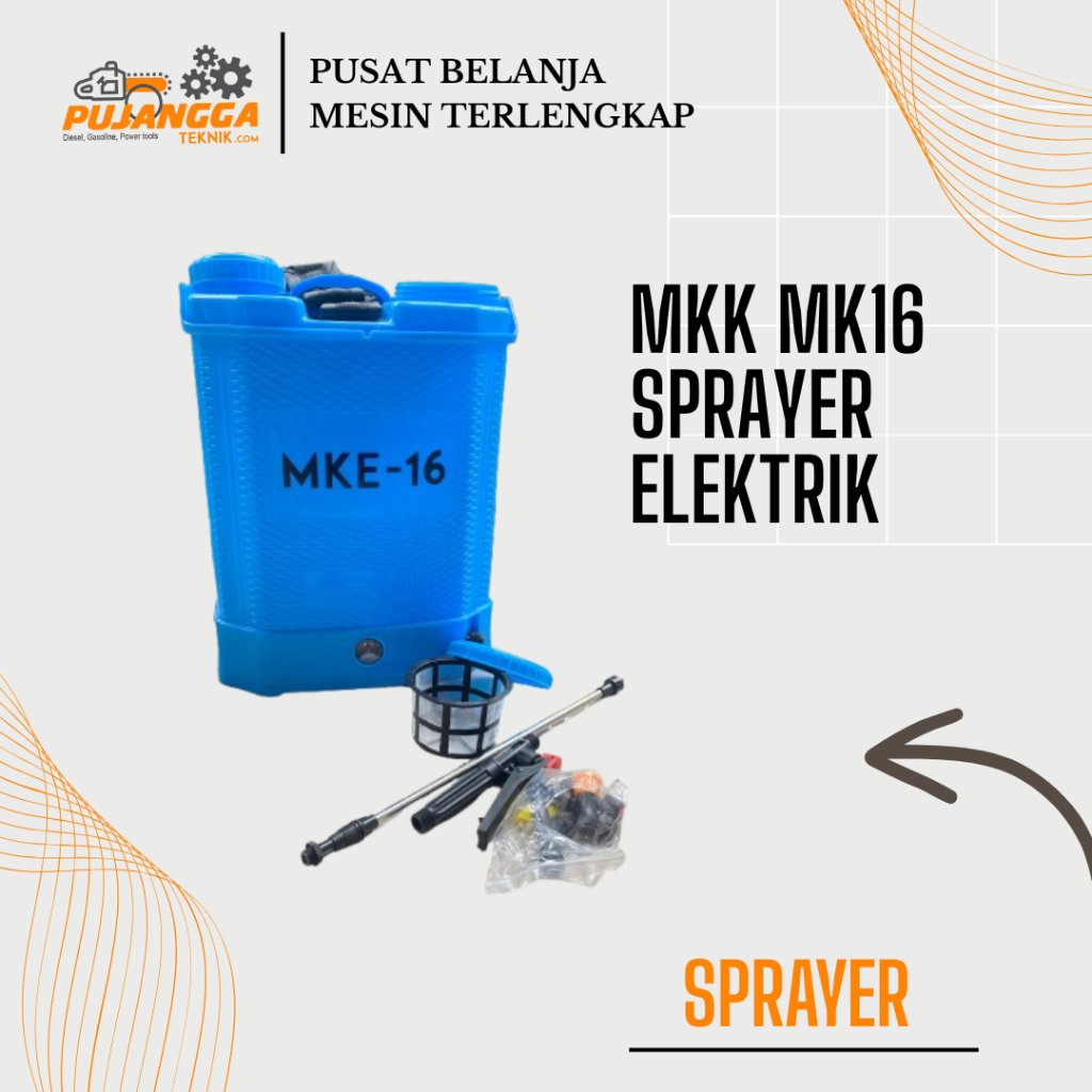 MKK MK16 SPRAYER ELEKTRIK