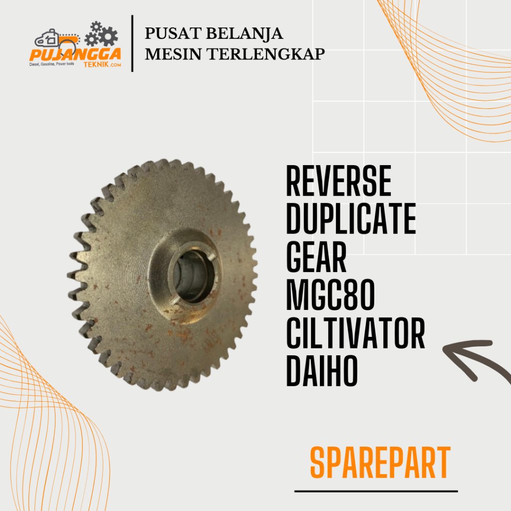 REVERSE DUPLICATE GEAR MGC80 CILTIVATOR DAIHO
