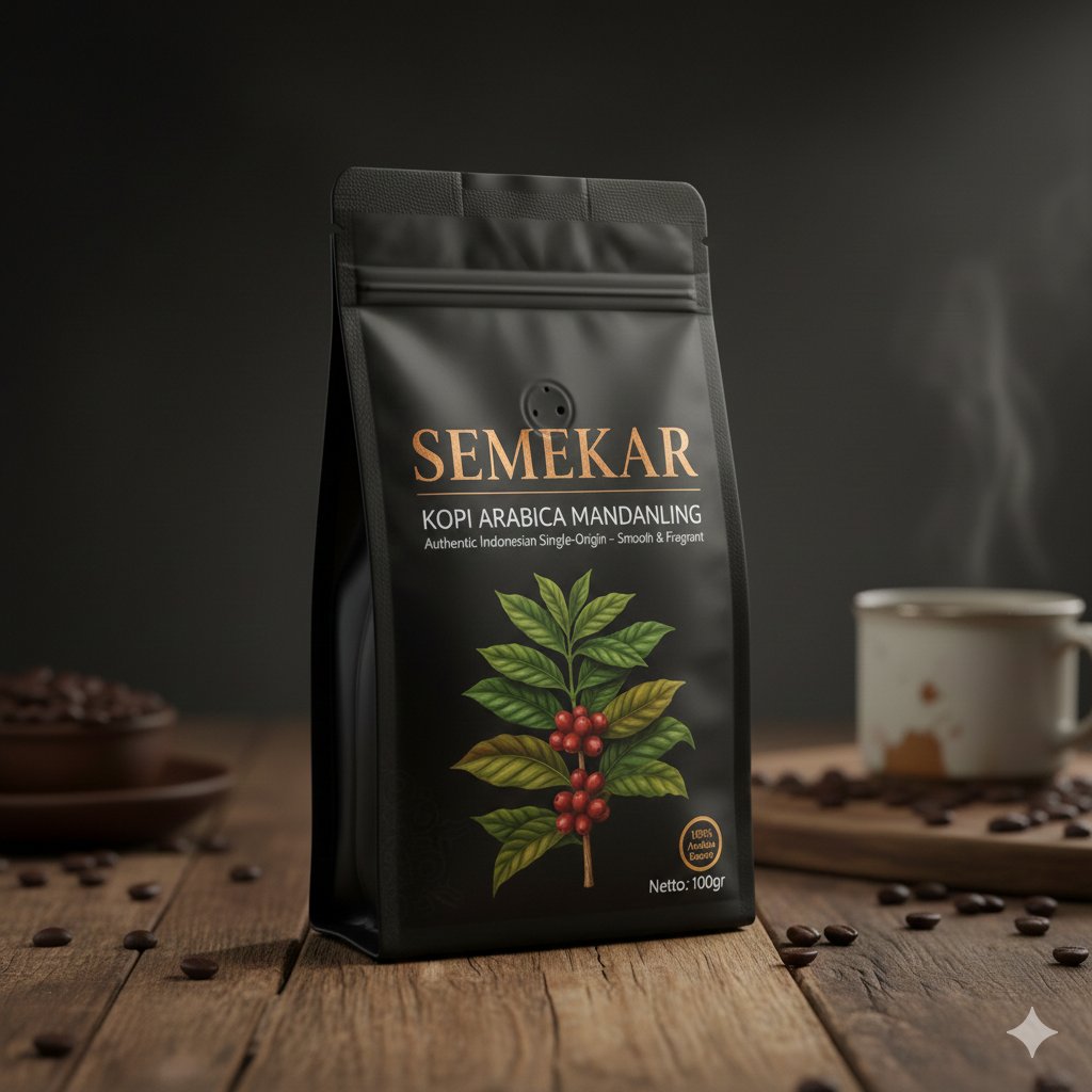 KOPI ARABICA MANDAILING 100gr SEMEKAR