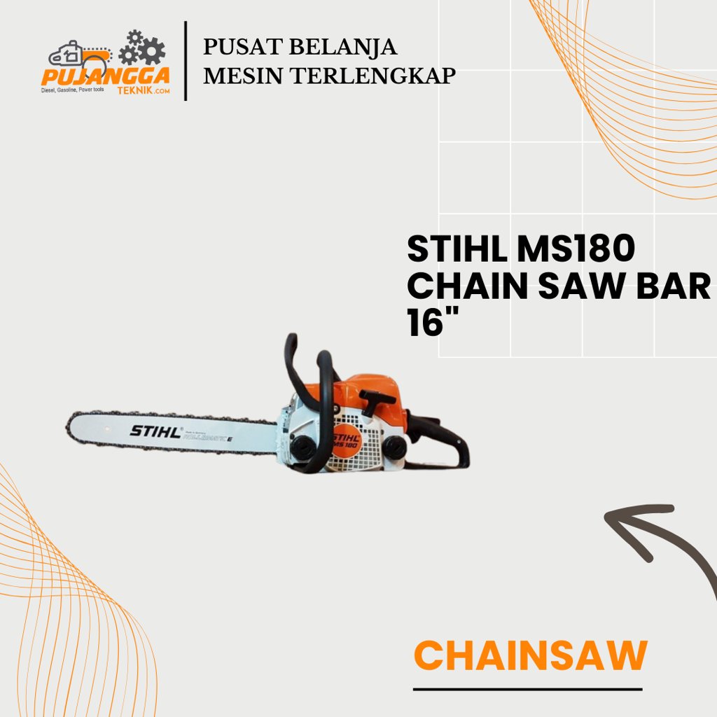 STIHL MS180 CHAIN SAW BAR 16"
