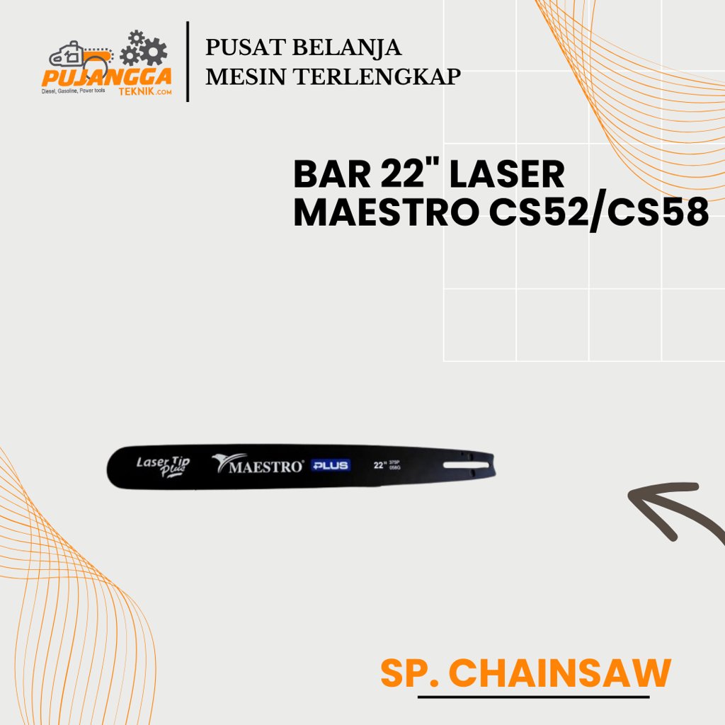 BAR 22" LASER MAESTRO CS52/CS58