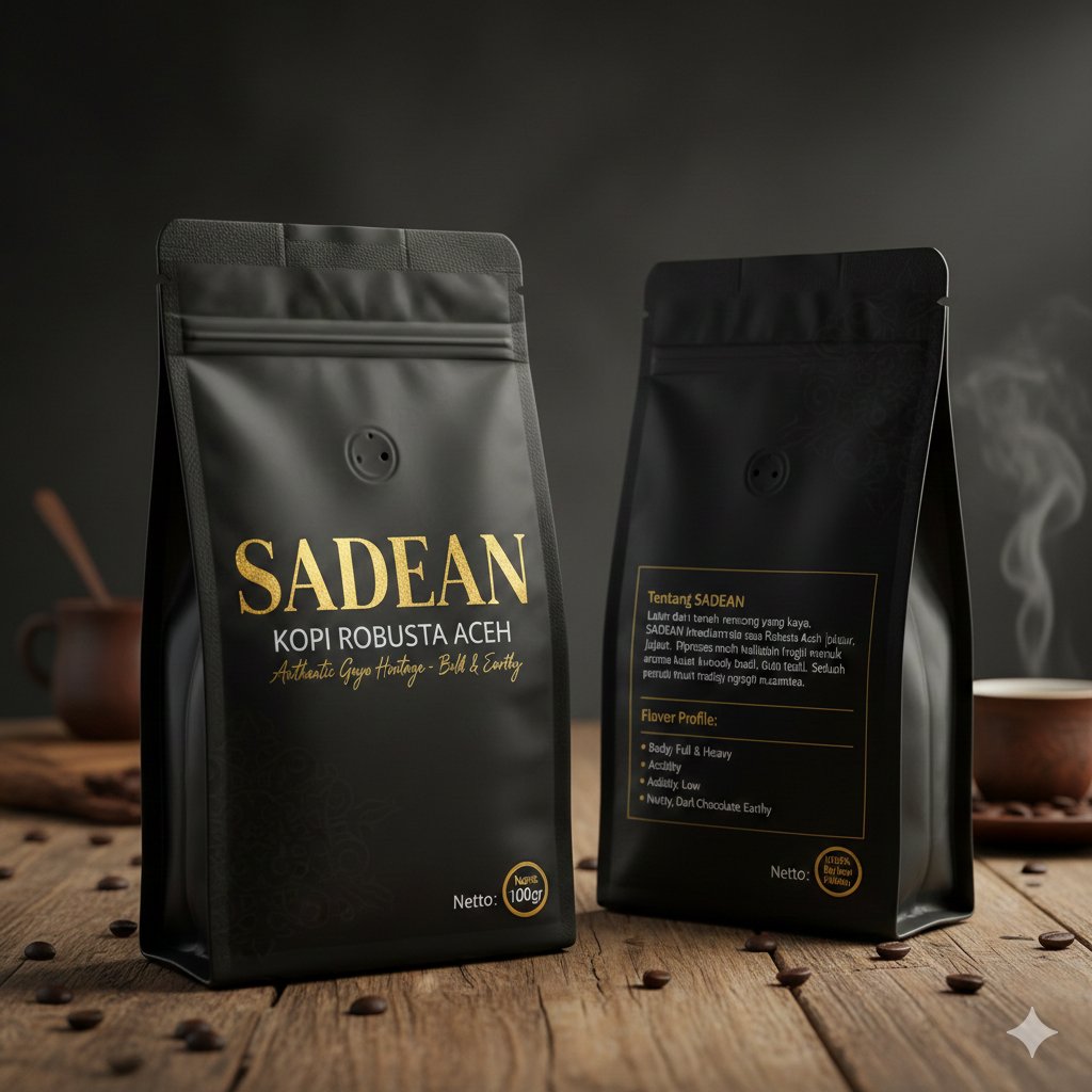 KOPI ROBUSTA ACEH 100gr SADEAN