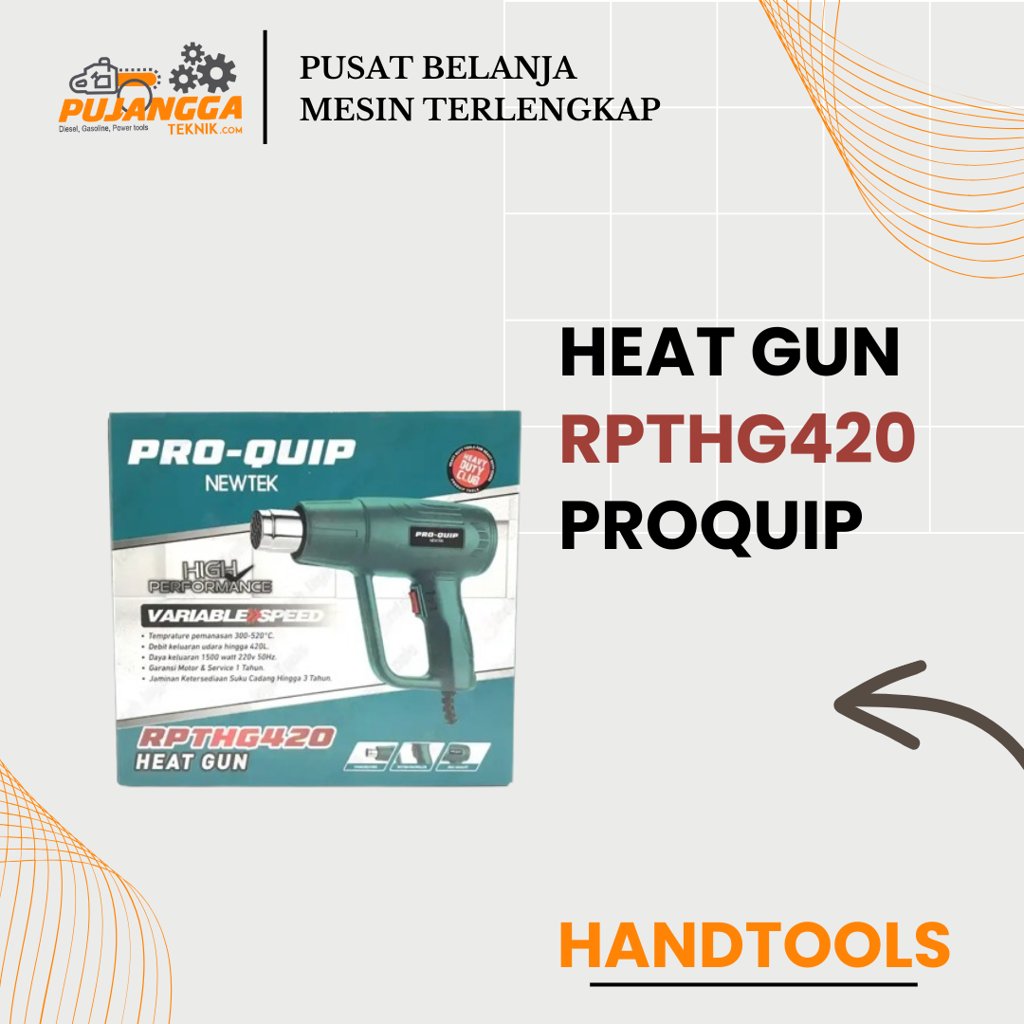HEAT GUN RPTHG420 PROQUIP